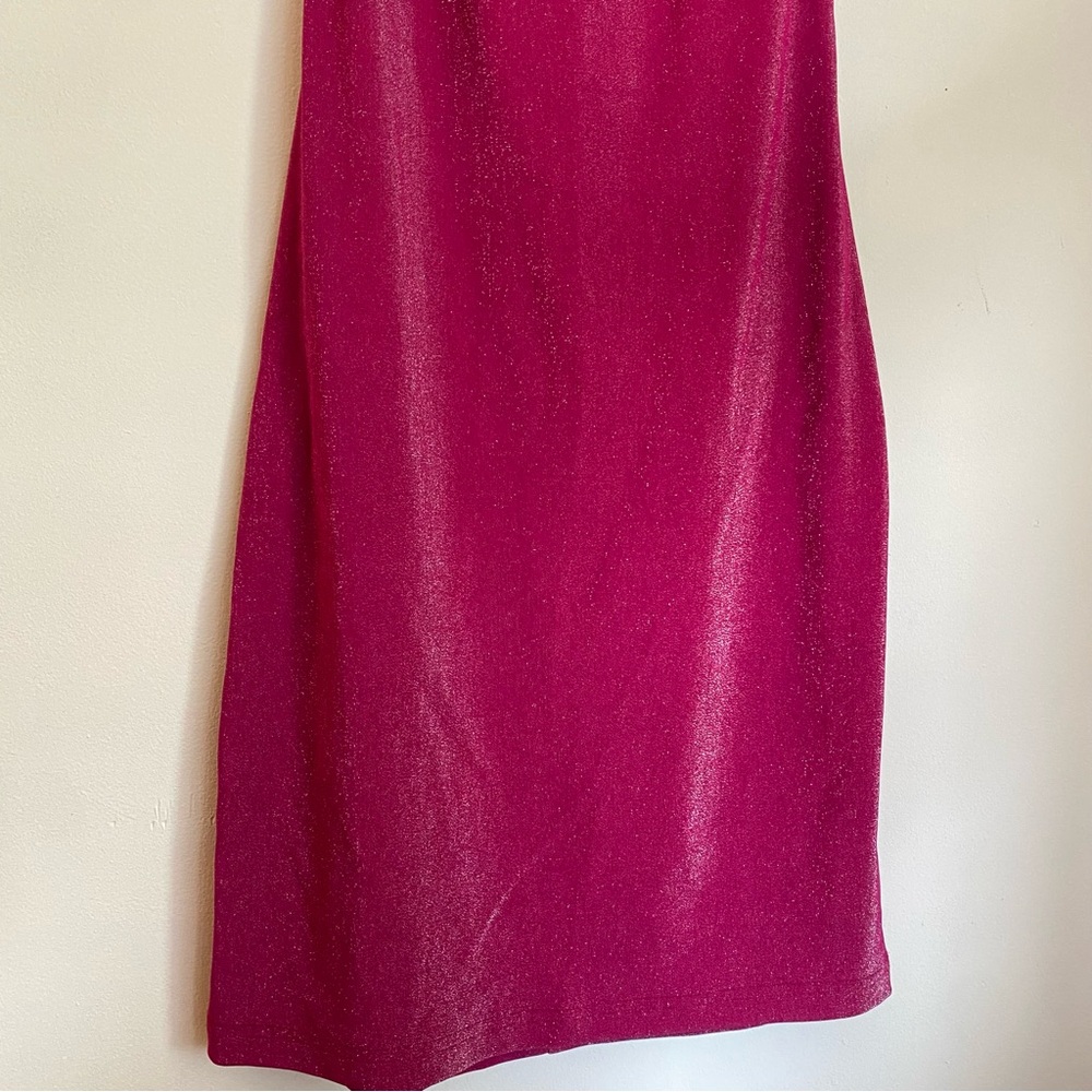Vintage Y2K Sparklr Midi Glitter Backless Dress - Picture 4 of 6